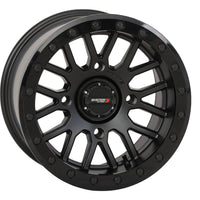 System 3 Sb9 Wheel 15x9 5 + 4 (+10mm) 4/156 Matte Black - Tires & Wheels