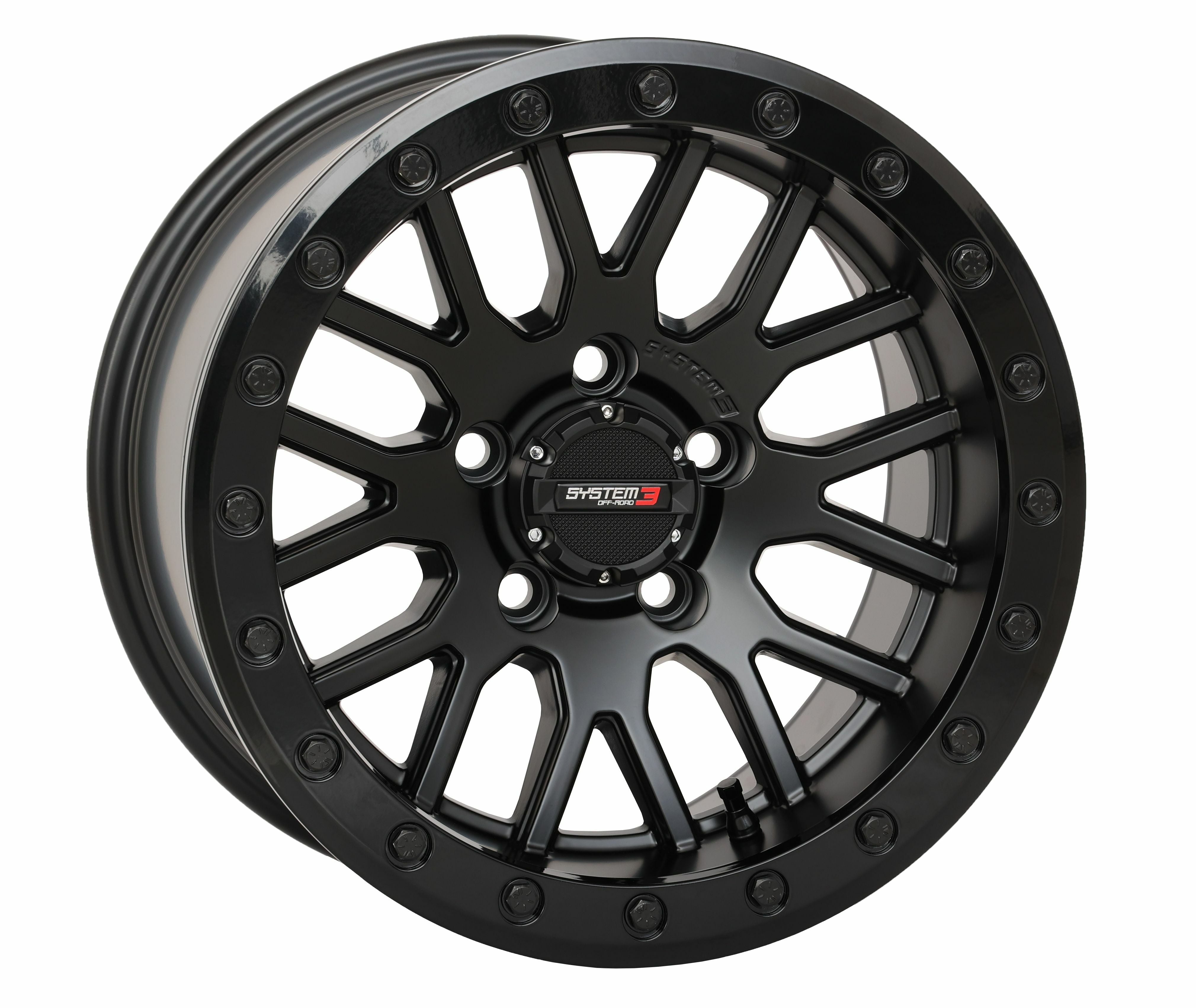 SYSTEM 3 Sb9 Wheel 15x9 5 + 4 (+10mm) 5/4.5 Matte Black