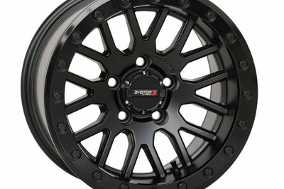 SYSTEM 3 Sb9 Wheel 15x9 5 + 4 (+10mm) 5/4.5 Matte Black