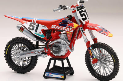 New-ray Scale 1:12 Tld Red Bull Gas Mc450 Barcia #51 - Apparel Collection