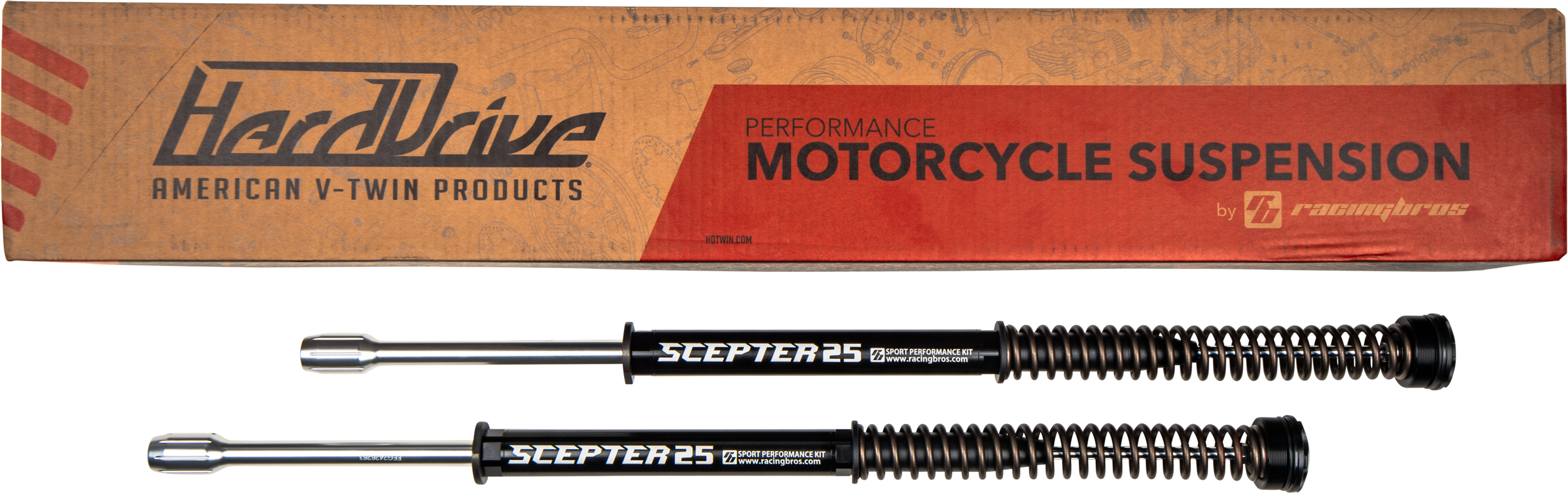 Harddrive Scepter Fork Kit 49mm Std Weight Flh/flt 14-24 - Products