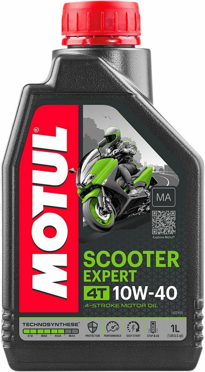 Motul Scooter 4t 10w40 Syn 1ltr - Tires & Wheels