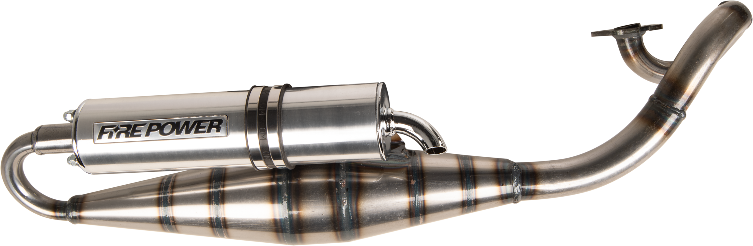 Fire Power Scooter Exhaust System Stainless - Street Collection