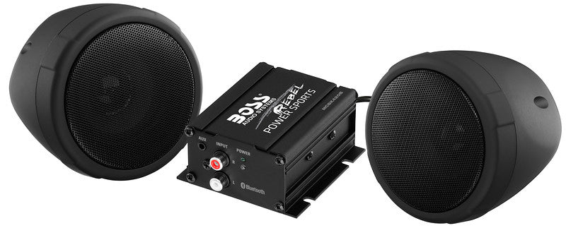 Boss Audio Scooter Speaker Kit Black - Street Collection