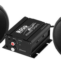 Boss Audio Scooter Speaker Kit Black - Street Collection