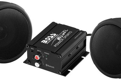 Boss Audio Scooter Speaker Kit Black - Street Collection