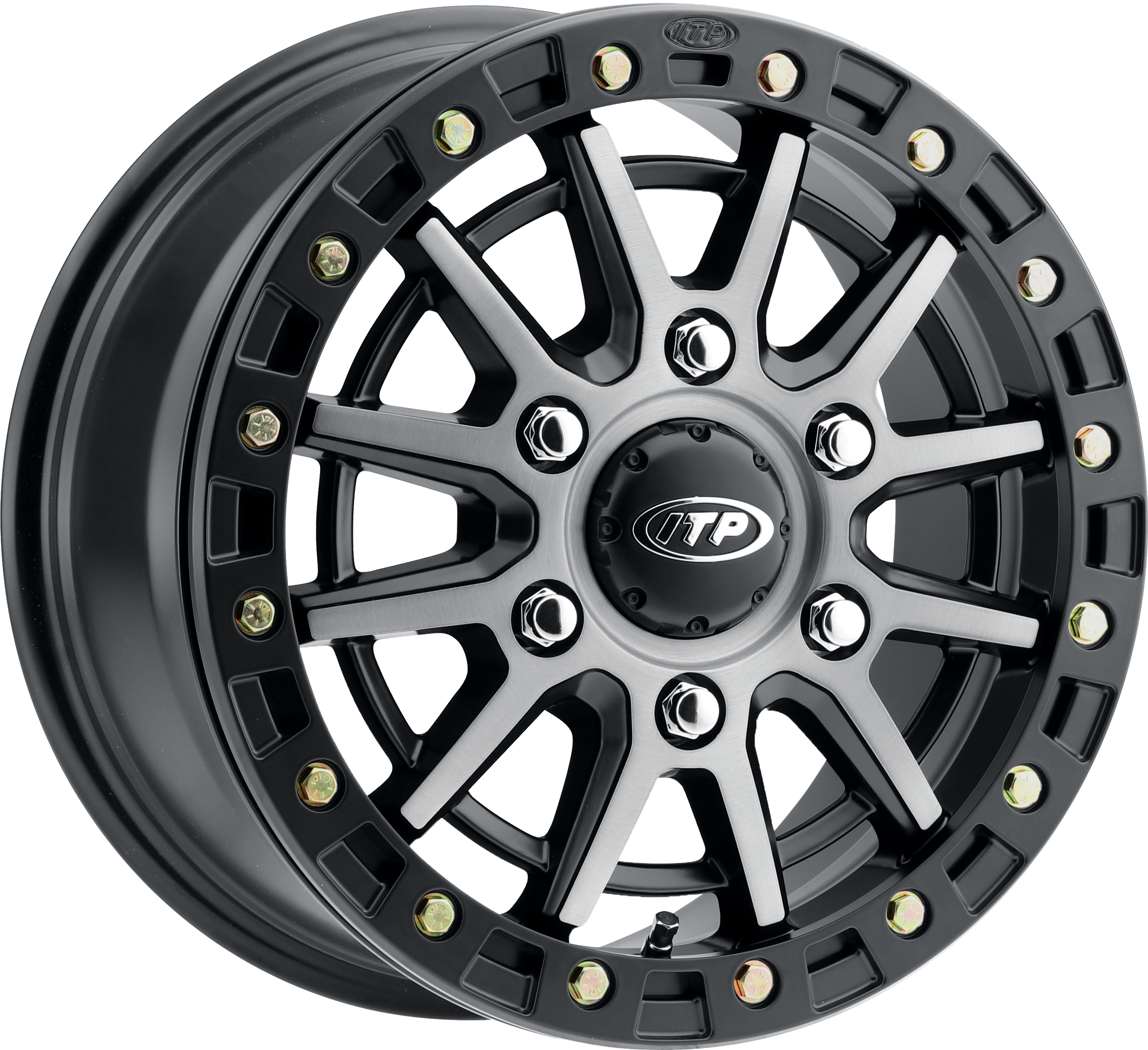ITP Sd10 Grey / Blk Ring 16x7 6/5.5 6 + 1