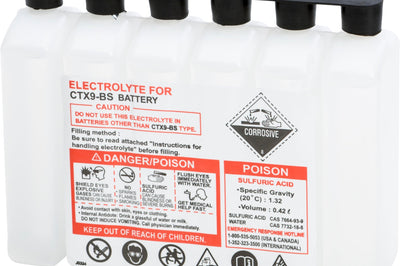 Fire Power Sealed Battery Electrolyte Pack 420cc - Street Collection