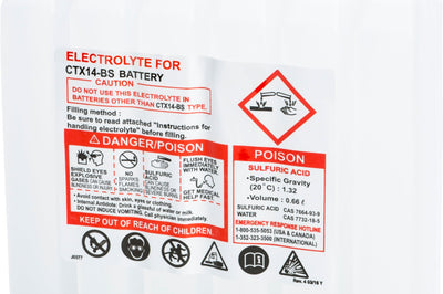 Fire Power Sealed Battery Electrolyte Pack 660cc - Watercraft Collection