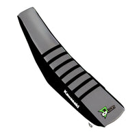 D-cor Seat Cover Ktm Sx 85 Blk / Org Ribs - Black/Green/Black - Offroad Collection