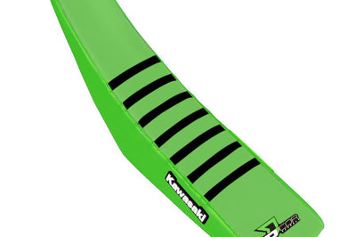 D-cor Seat Cover Ktm Sx 85 Blk / Org Ribs - Green/Black - Offroad Collection