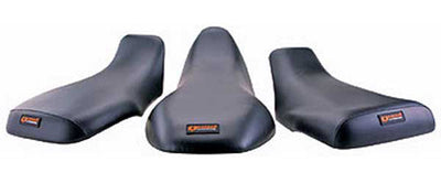 Quad Works Seat Cover Standard Black - Red - Atv Performance Products