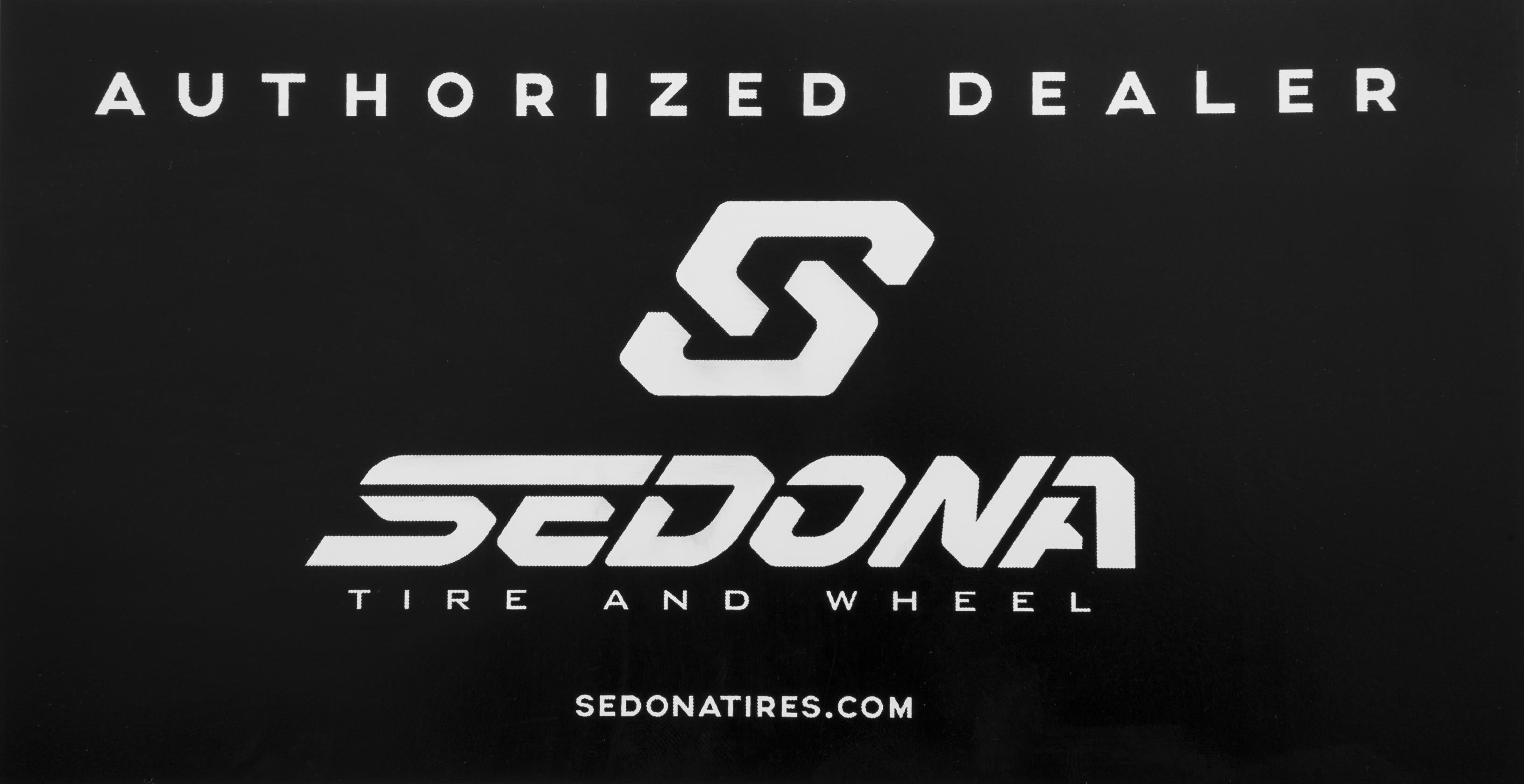 Sedona Authorized Dealer Window Decal4.25’’ X 8.125’’ - Tires & Wheels