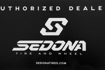 Sedona Authorized Dealer Window Decal4.25’’ X 8.125’’ - Tires & Wheels