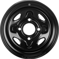 SEDONA Sedona Steel 12x7 4/110 5 + 2 Blk Front - Wheels