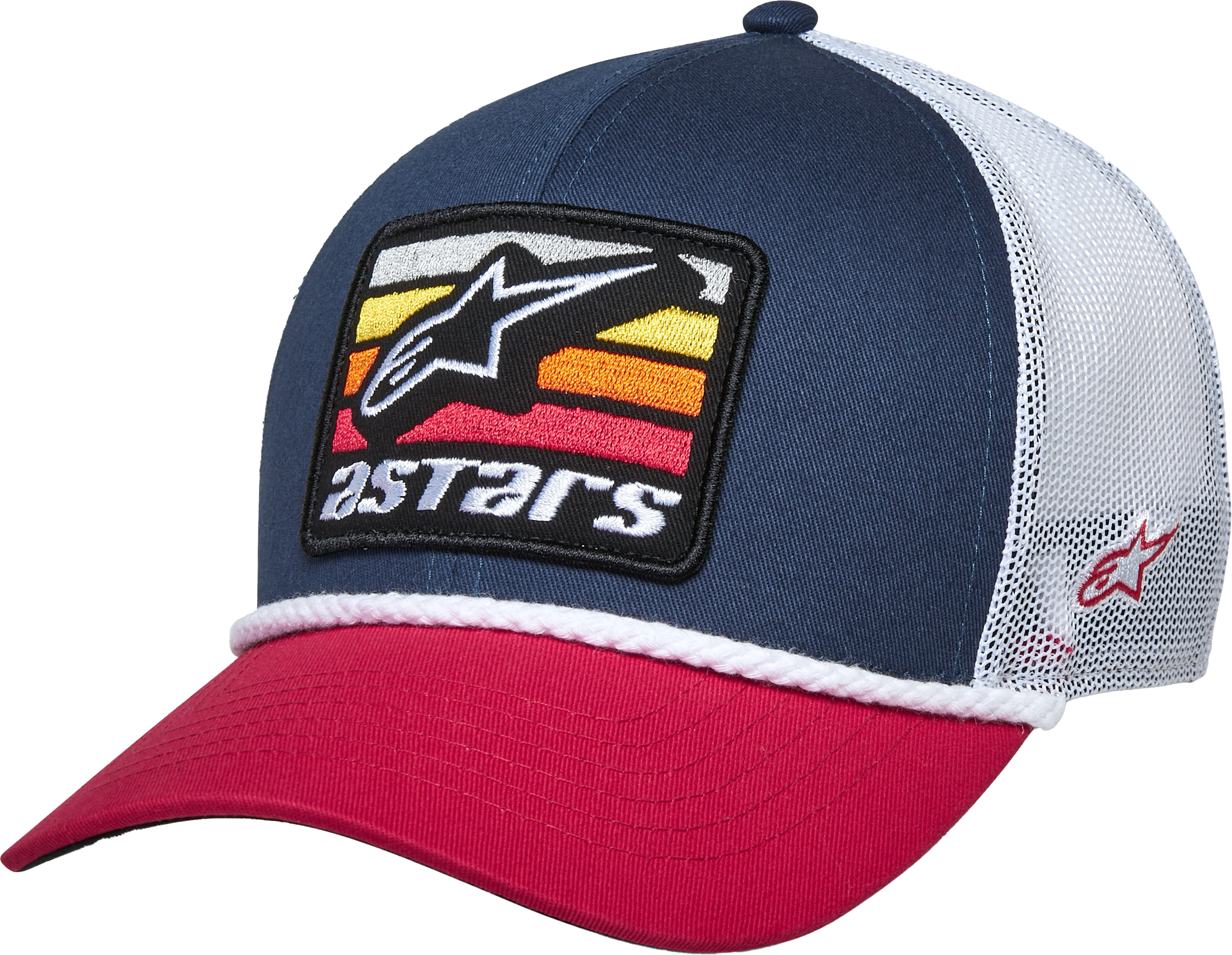 ALPINESTARS Selica Trucker Hat Navy/Red/White