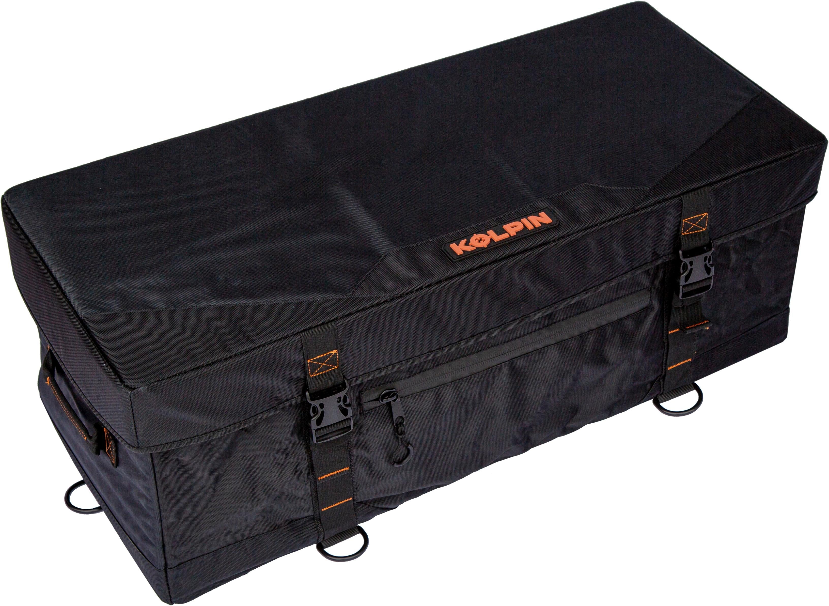 Kolpin Semi Rigid Front L Storage Black - Atv Performance Products