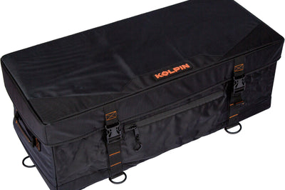 Kolpin Semi Rigid Front L Storage Black - Atv Performance Products