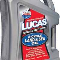 Lucas Semi-synthetic 2-cycle Land/se A Oil Gal - Watercraft Collection