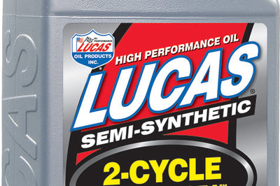 Lucas Semi-synthetic 2-cycle Land/se A Oil Qt - Watercraft Collection