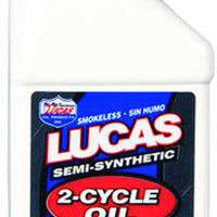 Lucas Semi-synthetic 2-cycle Oil 2.6oz - Tires & Wheels