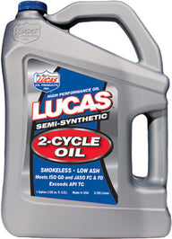Lucas Semi-synthetic 2-cycle Oil Gal - Tires & Wheels