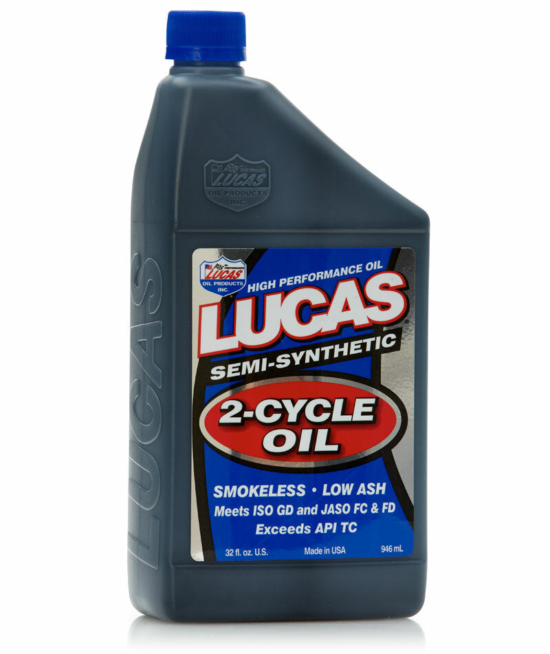 Lucas Semi-synthetic 2-cycle Oil Qt - Tires & Wheels