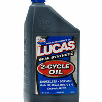 Lucas Semi-synthetic 2-cycle Oil Qt - Tires & Wheels