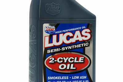 Lucas Semi-synthetic 2-cycle Oil Qt - Tires & Wheels