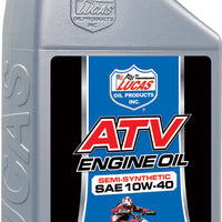 Lucas Semi-synthetic Atv Engine Oil 10w-40 Qt - Tires & Wheels