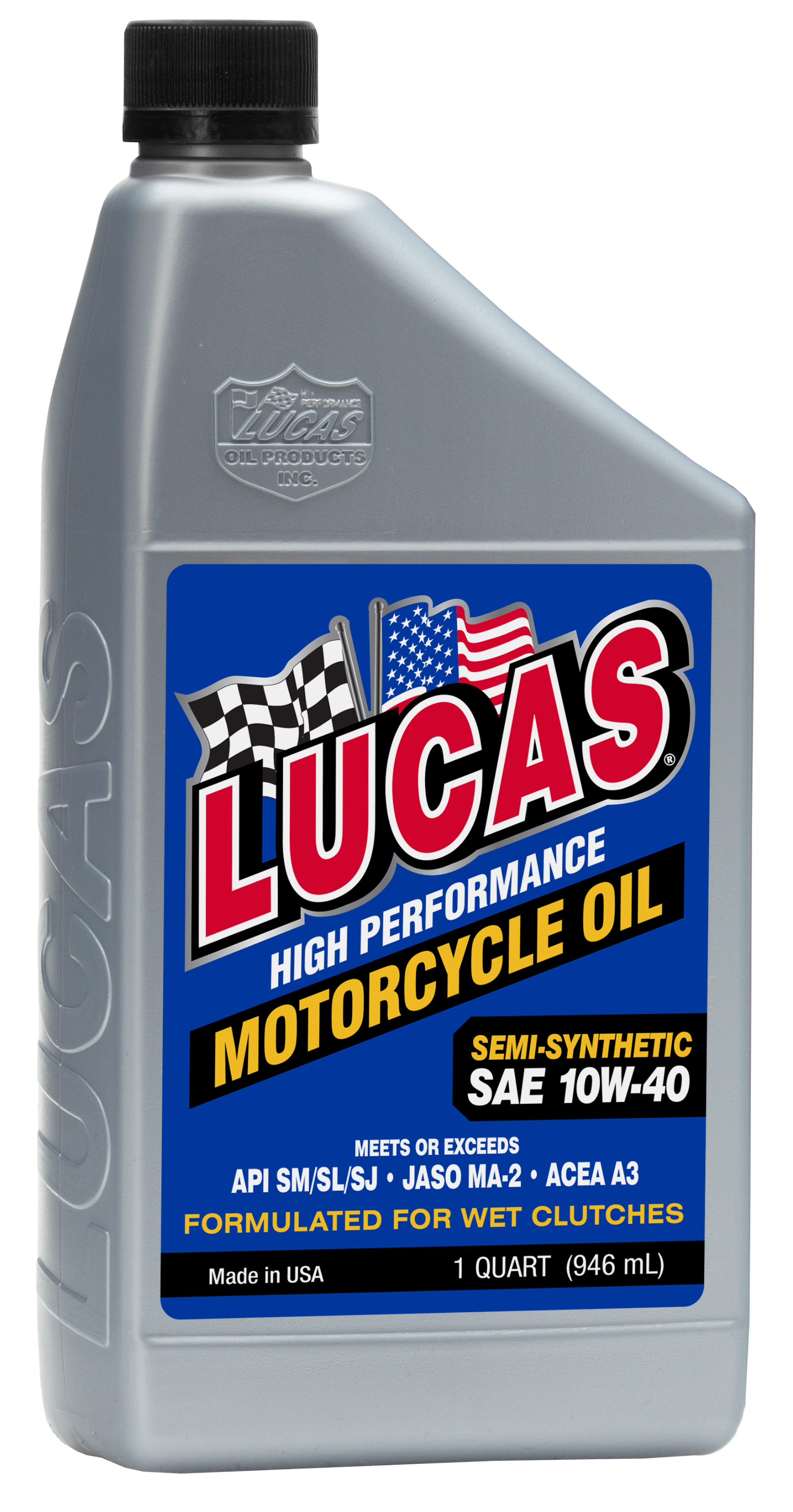 Lucas Semi-synthetic High Performance Oil 10w-40 1qt - Tires & Wheels
