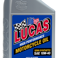 Lucas Semi-synthetic High Performance Oil 10w-40 1qt - Tires & Wheels