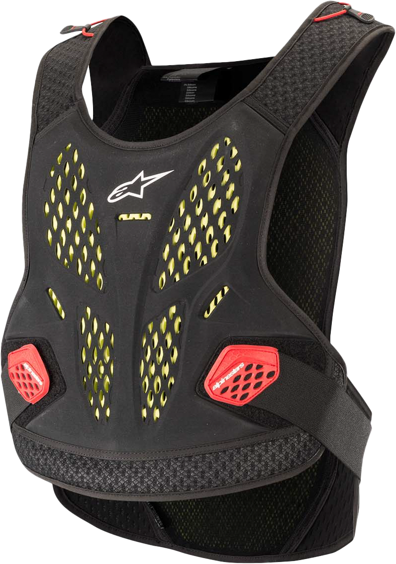 Alpinestars Sequence Chest Protector Black/red Xl/2x - Black/Red / X-Small - Small - Apparel Collection