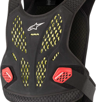 Alpinestars Sequence Chest Protector Black/red Xl/2x - Black/Red / X-Small - Small - Apparel Collection