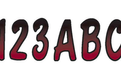 Hardline Series 200 Registration Kit (black) - Burgundy/Black - Watercraft Collection