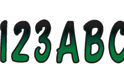 Hardline Series 200 Registration Kit (black) - Forest Green/Black - Watercraft Collection