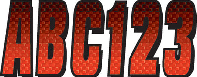 Hardline Series 300 Registration Kit (yellow/black) - Red/Black - Watercraft Collection