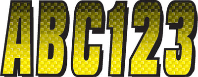 Hardline Series 300 Registration Kit (yellow/black) - Yellow/Black - Watercraft Collection