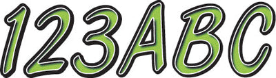 Hardline Series 400 Registration Kit Clear/black - Kiwi Green/Black - Watercraft Collection