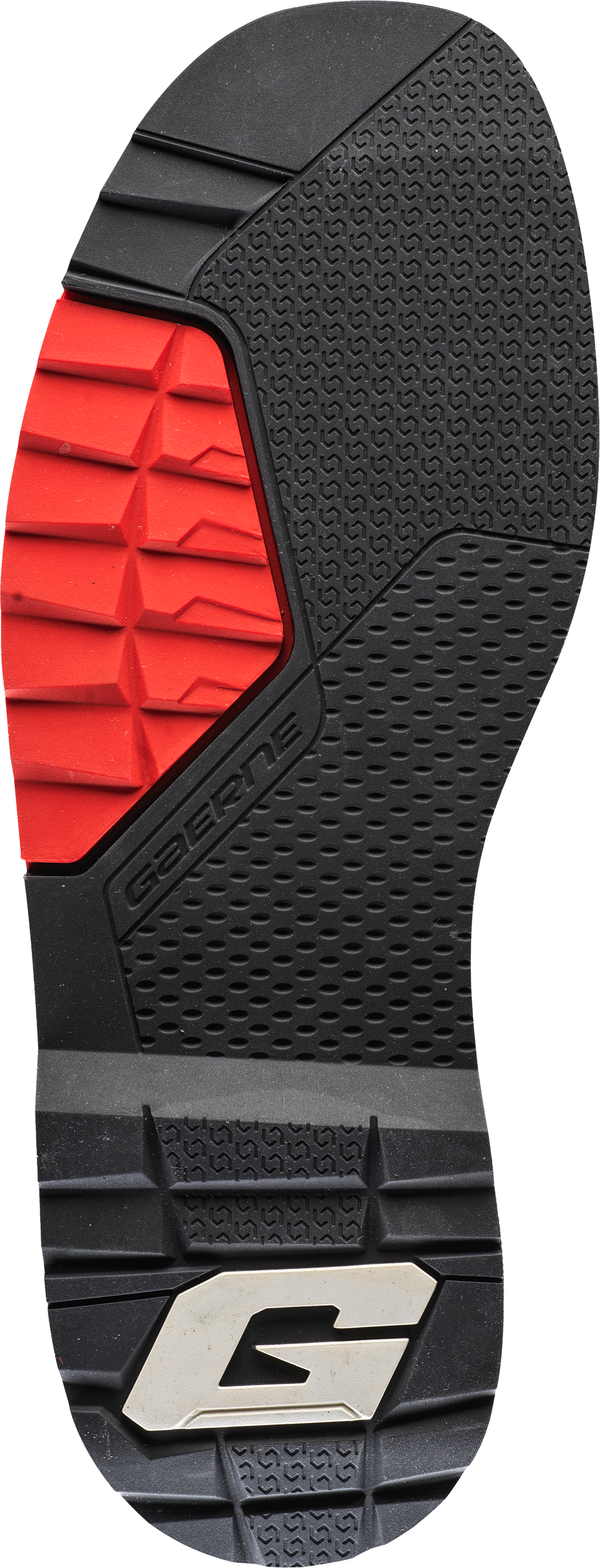 Gaerne Sg-22 Boot Sole Pair Black/grey Sz 14 - Black/Red / US 09