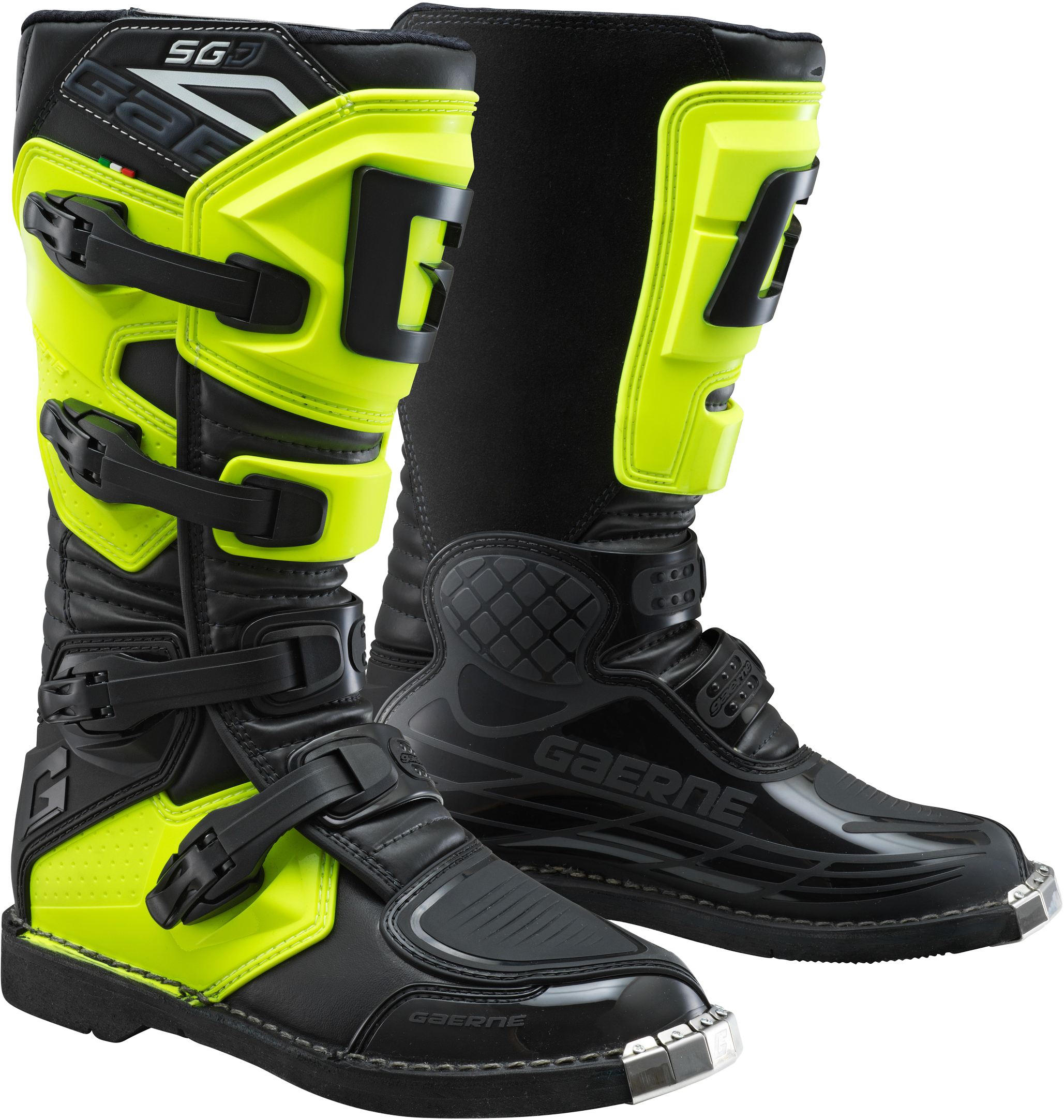 Gaerne Sg-j Boots Fluo Yellow 06 - Fluorescent / US 02 - Apparel Collection