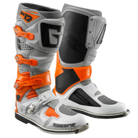 Gaerne Sg12 Le Boots Blk/wht/carolina Blue Sz 12 - Orange/Grey/White / US 08 - Apparel Collection