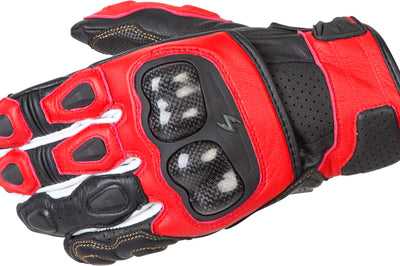 Scorpion Exo Sgs Mk Ii Gloves White Xl - Red / 3X-Large - Apparel Collection