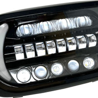 Letric Lighting Co Shartooth Intergrated Led Headlight `00-13 Fltr - Harddrive Products