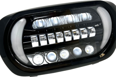 Letric Lighting Co Shartooth Intergrated Led Headlight `00-13 Fltr - Harddrive Products