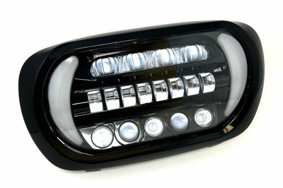 Letric Lighting Co Shartooth Intergrated Led Headlight `00-13 Fltr - Harddrive Products