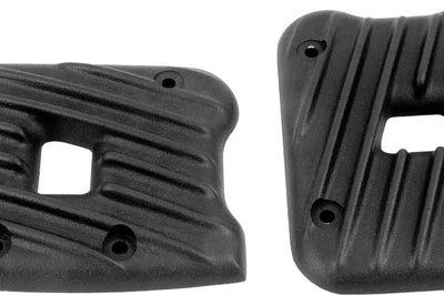 Emd Sherman Rocker Covers Blk 99-up Twin Cam - Black - Harddrive Products