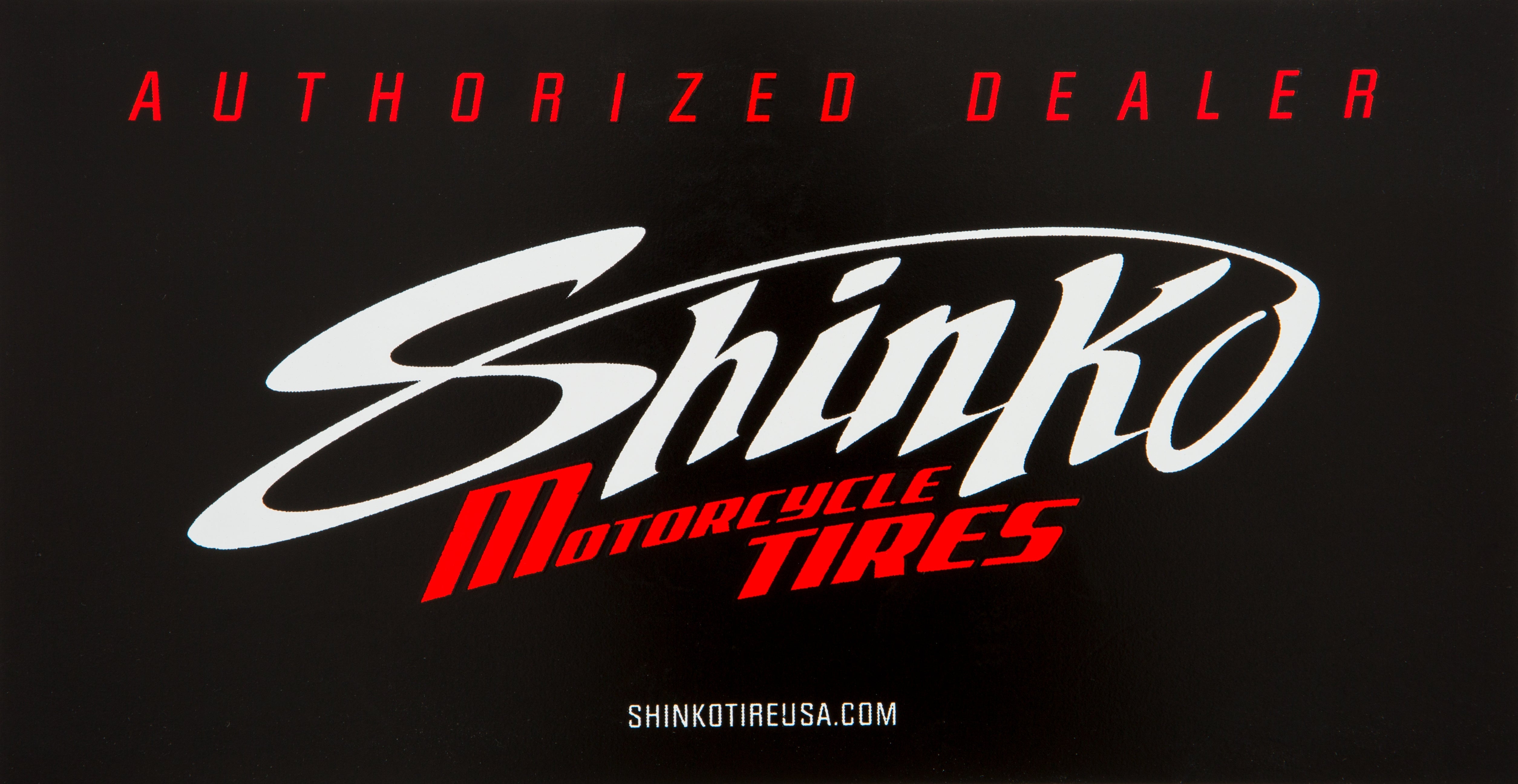 SHINKO Shinko Authorized Dealer Window Decal4.25’’ X 8.125’’ - Promotional