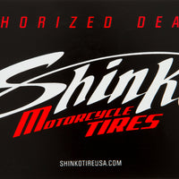 SHINKO Shinko Authorized Dealer Window Decal4.25’’ X 8.125’’ - Promotional