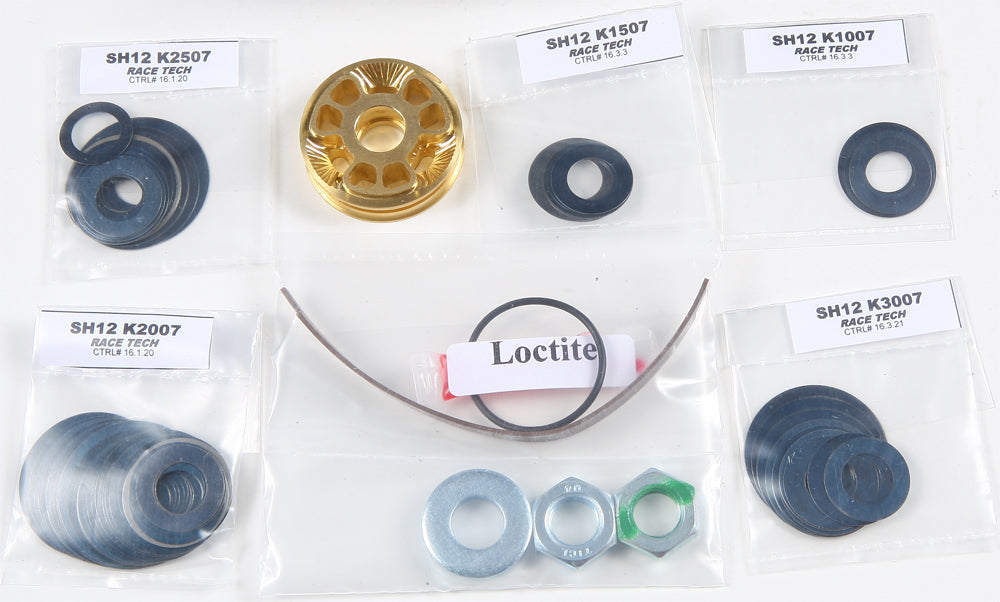 RACE TECH Shock Gold Valve - Jackets